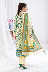 3 Piece Unstitched Printed Lawn Suit CLP-52098