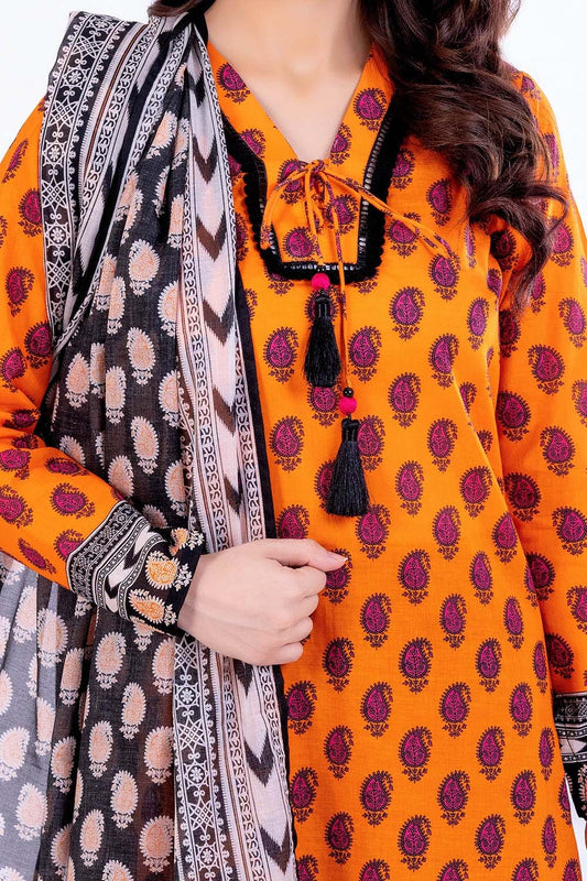 3 Piece Unstitched Printed Lawn Suit CLP-52099