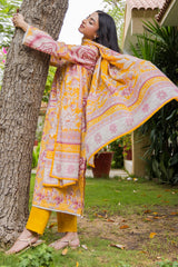 3 Piece Unstitched Printed Lawn Suit CLP-52100