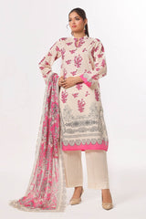 3 Piece Unstitched Printed Lawn Suit CLP-52101