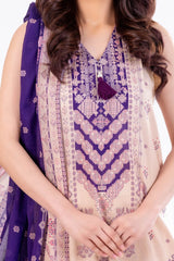 3 Piece Unstitched Printed Lawn Suit CLP-52103