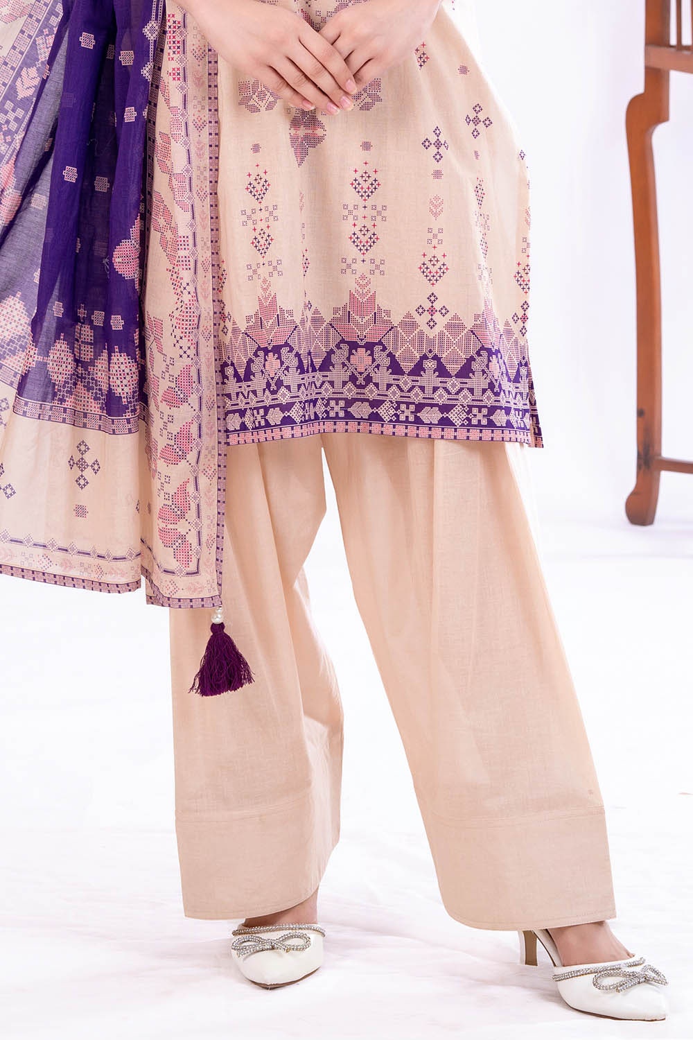 3 Piece Unstitched Printed Lawn Suit CLP-52103