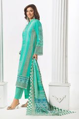 3 Piece Unstitched Printed Lawn Suit CLP-52104