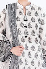 3 Piece Unstitched Printed Lawn Suit CLP-52108