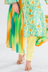 3 Piece Unstitched Printed Lawn Suit CLP-52109