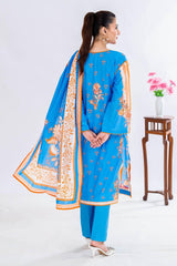 3 Piece Unstitched Printed Lawn Suit CLP-52110