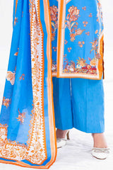 3 Piece Unstitched Printed Lawn Suit CLP-52110