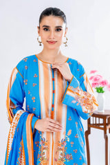 3 Piece Unstitched Printed Lawn Suit CLP-52110