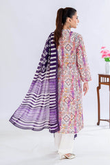 3 Piece Unstitched Printed Lawn Suit CLP-52118