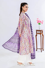 3 Piece Unstitched Printed Lawn Suit CLP-52118