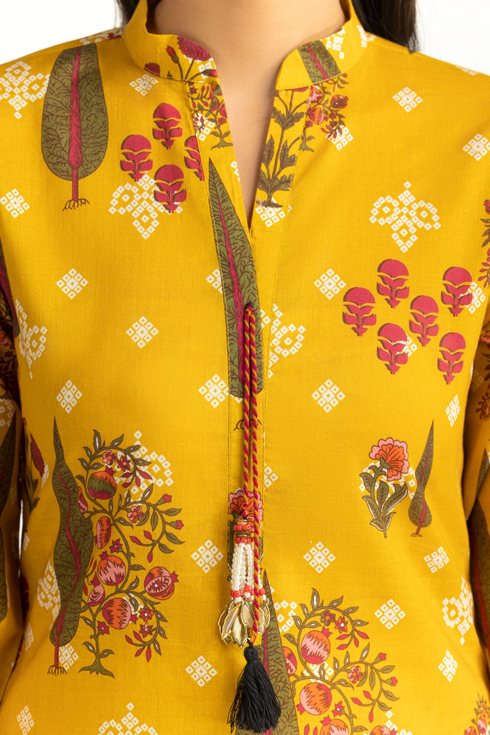 3 Piece Unstitched Printed Lawn Suit