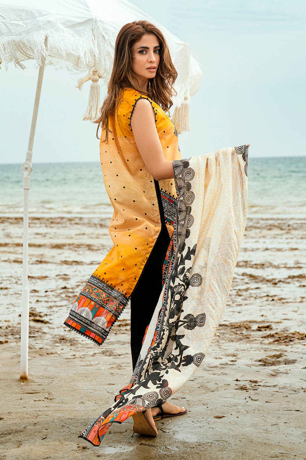3 Piece Unstitched Printed Lawn Suit SD-42125
