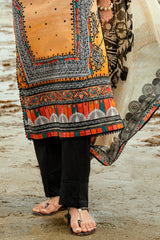 3 Piece Unstitched Printed Lawn Suit SD-42125