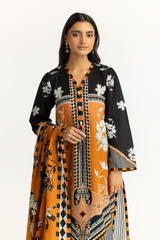 3 Piece Unstitched Printed Lawn Suit SD-42155