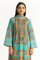 3 Piece Unstitched Printed Lawn Suit SD-42157