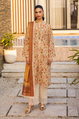 3 Piece Unstitched Printed Lawn Suit SD-52062