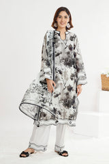 3 Piece Unstitched Printed Lawn Suit SD-52071