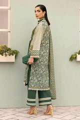 3 Piece Unstitched Printed Lawn Suit SD-52102