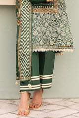 3 Piece Unstitched Printed Lawn Suit SD-52102