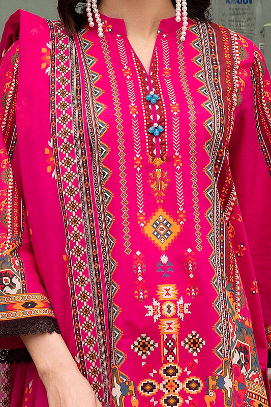 3 Piece Unstitched Printed Lawn Suit SD-52103