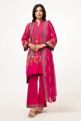 3 Piece Unstitched Printed Lawn Suit SD-52103