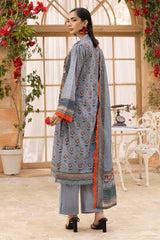 3 Piece Unstitched Printed Lawn Suit SD-52105