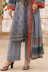 3 Piece Unstitched Printed Lawn Suit SD-52105