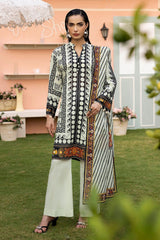 3 Piece Unstitched Printed Lawn Suit SD-52106
