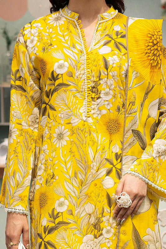 3 Piece Unstitched Printed Lawn Suit SD-52109