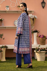 3 Piece Unstitched Printed Lawn Suit SD-52110