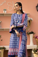 3 Piece Unstitched Printed Lawn Suit SD-52110