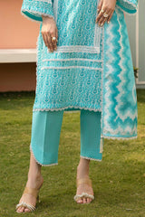 3 Piece Unstitched Printed Lawn Suit SD-52111