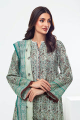 3 Piece Unstitched Printed Lawn Suit SD-52127