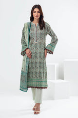3 Piece Unstitched Printed Lawn Suit SD-52127