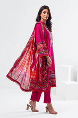 3 Piece Unstitched Printed Lawn Suit SD-52129