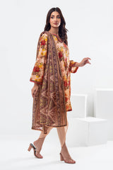 3 Piece Unstitched Printed Lawn Suit SD-52132