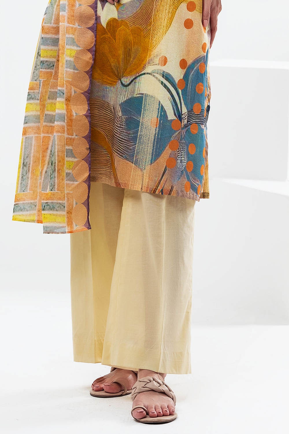 3 Piece Unstitched Printed Lawn Suit SD-52134