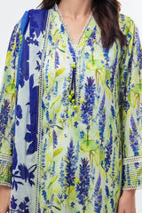 3 Piece Unstitched Printed Lawn Suit SD-52135