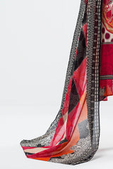3 Piece Unstitched Printed Lawn Suit SD-52136
