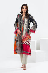 3 Piece Unstitched Printed Lawn Suit SD-52136