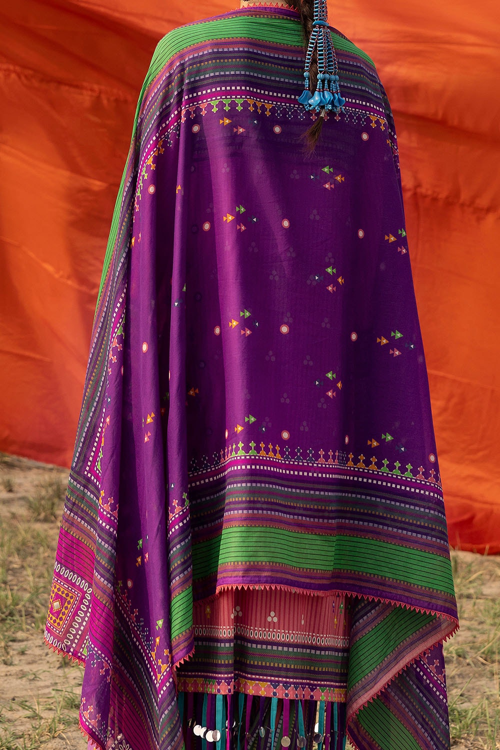 3 Piece Unstitched Printed Lawn Suit CL-52593