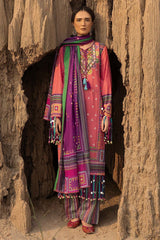 3 Piece Unstitched Printed Lawn Suit CL-52593