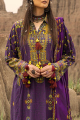 3 Piece Unstitched Printed Lawn Suit CL-52594
