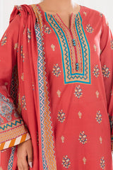 3 Piece Unstitched Printed Lawn Suit CLP-52185