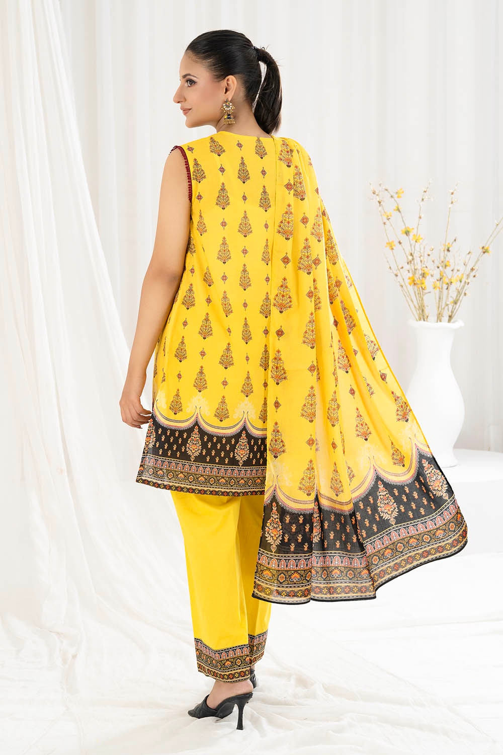 3 Piece Unstitched Printed Lawn Suit CLP-52199