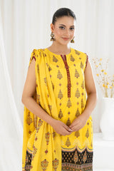 3 Piece Unstitched Printed Lawn Suit CLP-52199