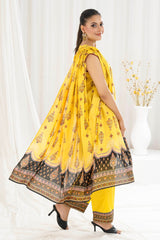 3 Piece Unstitched Printed Lawn Suit CLP-52199