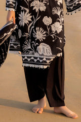 3 Piece Unstitched Printed Lawn Suit B-52004