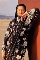 3 Piece Unstitched Printed Lawn Suit B-52004