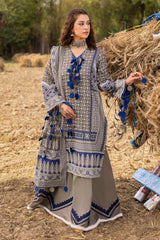 3 Piece Unstitched Printed Lawn Suit CL-52638